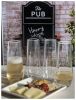 Tritan Lexington Plastic Champagne Flutes Set of 4 (9oz), Unbreakable Mimosa Glasses Plastic Champagne Glasses, Wedding Champagne Flutes - as Pic