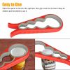 Jar Opener Rubber 4 In 1 Quick Lid Bottle Cap Grip Twister Remover Kitchen Tool - Jar Opener